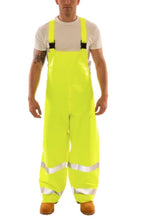 Load image into Gallery viewer, Tingley Eclipse Quad-Hazard Rain Bib Overalls (Hi Vis Type R Class 3, Liquidproof, Arc Flash and Flash Fire Resistant) (HRC 2 - 8.7 cal)
