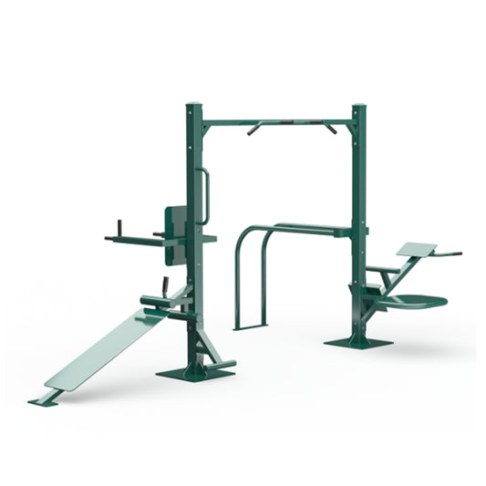 TriActive Eight-Person Modular Series (MOD2) Multi-User Exercise Equipment for Corrections Facilities