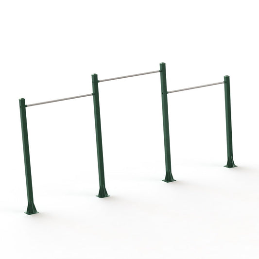 TriActive Tri-Level Horizontal Bar (HBAR3) for Corrections Facilities