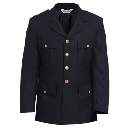 United Uniforms Single Breasted Class A Dress Coat - 100% Wool Serge