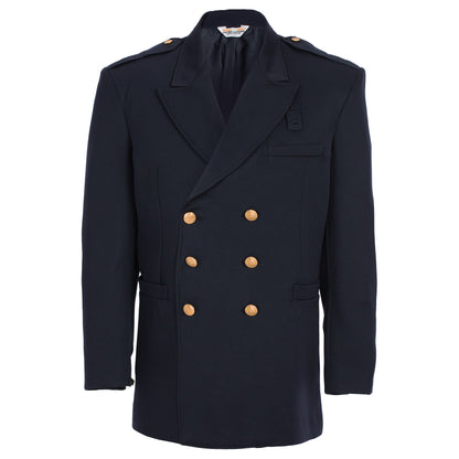 United Uniforms Double Breasted Class A Dress Coat - Polyester/Wool Serge Weave