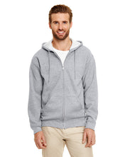 Load image into Gallery viewer, Men&#39;s Activewear Fleece Zip-Up Hooded Sweatshirt
