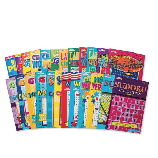 Puzzle Book Easy Pack (Pack of 24)