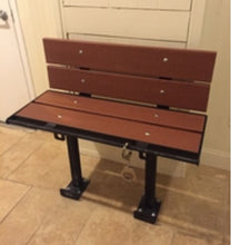 Load image into Gallery viewer, Prisoner Bench with Backrest
