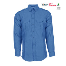 Load image into Gallery viewer, Topps Safety Apparel SH95 Flame Resistant Long Sleeve Public Safety Shirt with Epaulets - Nomex IIIA (HRC 1 - 4.6 cal)
