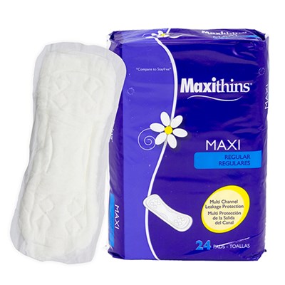 Maxithins Multi Channel Non-Wing Maxi Pads (Retail Pack)