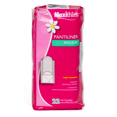 Maxithins Regular Pantiliners (Retail Pack)
