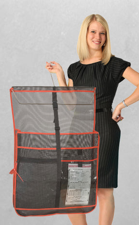 Inmate Storage: High Security Clear Bags - Deluxe Clear Briefcase