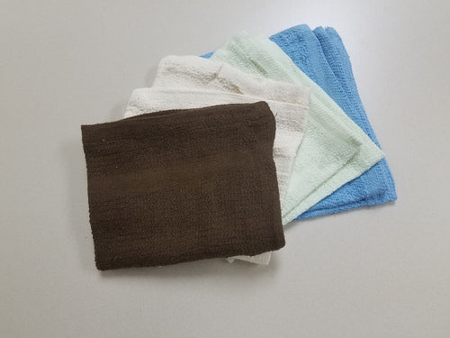 Cotton Washcloths, Colors