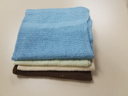 Cotton Washcloths, Colors