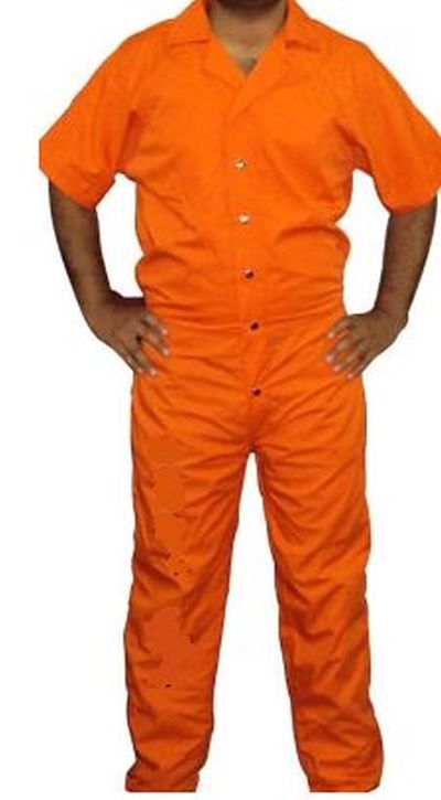 Triple Stitched Inmate Jumpsuit