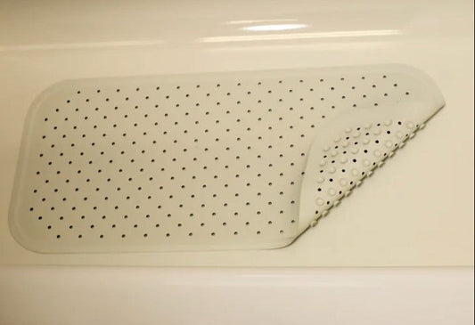 Kartri Rubber Bath Mat - Shower Safety Mat with Suction Backing
