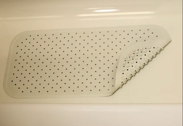 Kartri Rubber Bath Mat - Shower Safety Mat with Suction Backing