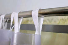 Load image into Gallery viewer, Hookless Shower Curtain with Velcro Loop Header
