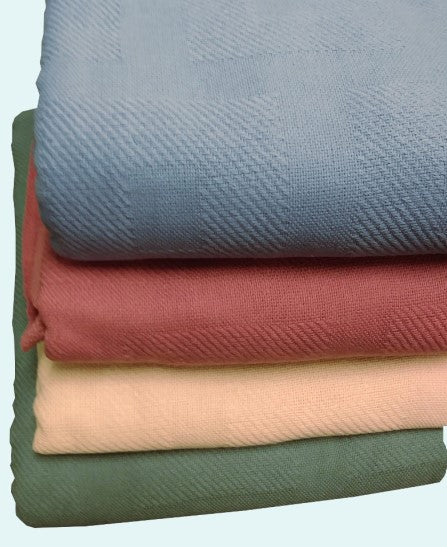 Sheffield 100% Cotton Snag-Free Thermal Blanket & Bed Spread