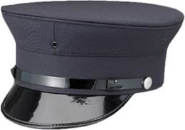 Alboum Comfort Fit Fire Bell Crown Fireman's Cap - Navy Blue