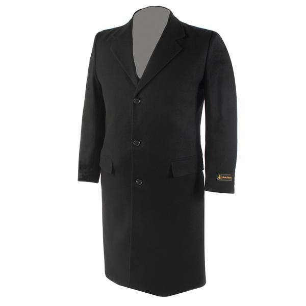Anchor Uniform 207MW Men's Lancaster Single Breasted 100% Wool Topcoat