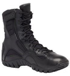 Tactical Research TR960ZWP Khyber Waterproof Hot Weather Lightweight Side-Zip Tactical Boots - Black
