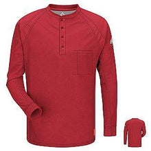 Load image into Gallery viewer, Bulwark QT20 IQ series Flame Resistant Men&#39;s Long Sleeve Knit T-Shirt (HRC 2 - 8.2 cal)
