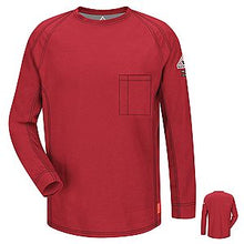 Load image into Gallery viewer, Bulwark QT32 IQ series Men&#39;s Comfort Knit FR Long Sleeve T-Shirt (HRC 2 - 8.2 cal)
