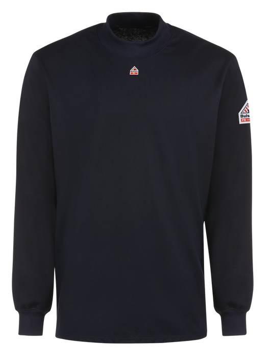 Bulwark SEK2NV Lightweight FR Long Sleeve Mock Turtle Neck - Excel FR (HRC 2 - 8.9 cal)