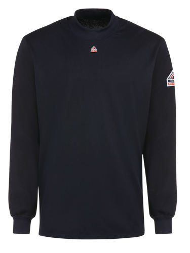 Bulwark SEK2NV Lightweight FR Long Sleeve Mock Turtle Neck - Excel FR (HRC 2 - 8.9 cal)