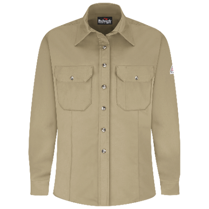 Bulwark SLU3 Women's Midweight FR Dress Uniform Shirt - Excel FR ComforTouch (HRC 2 - 8.6 cal)
