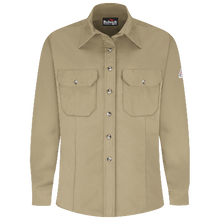 Load image into Gallery viewer, Bulwark SLU3 Women&#39;s Midweight FR Dress Uniform Shirt - Excel FR ComforTouch (HRC 2 - 8.6 cal)
