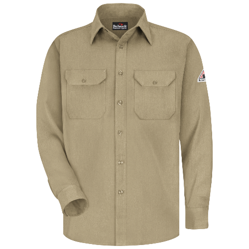 Bulwark SMU4 Mens Lightweight FR Dress Uniform Shirt - CoolTouch 2 (HRC 1 - 6.5 cal)