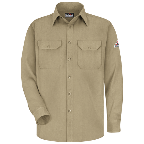 Bulwark SMU4 Mens Lightweight FR Dress Uniform Shirt - CoolTouch 2 (HRC 1 - 6.5 cal)