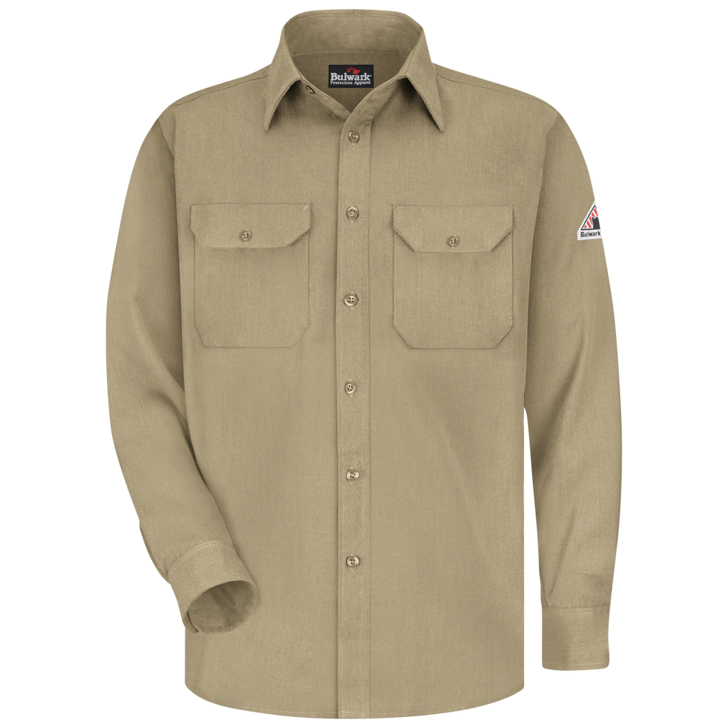 Bulwark SMU4 Mens Lightweight FR Dress Uniform Shirt - CoolTouch 2 (HRC 1 - 6.5 cal)