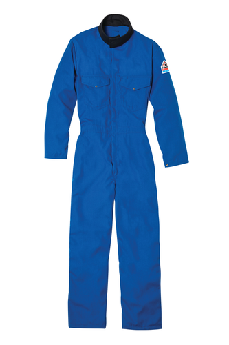 Bulwark 1064 FR-CP Dual Hazard Flame Resistant Coverall with Shield CXP - 4.5 oz. Nomex IIIA (HRC 1 - 5.6 cal)