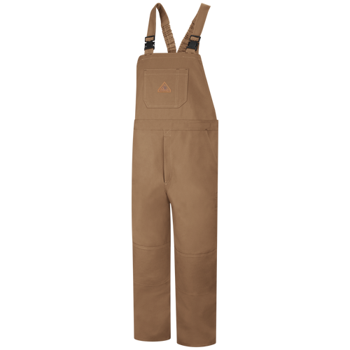 Bulwark BLF8 Mens Heavyeright Unlined Flame Resistant Duck Bib Overall - Excel FR ComforTouch (HRC 2 - 15 cal)