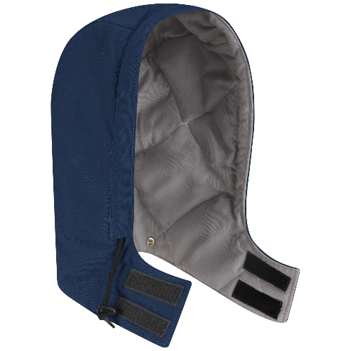Bulwark HLH2 Twill Flame Resistant Universal Fit Snap-On Insulated Hood - Excel FR ComforTouch (HRC 4 - 25 cal)
