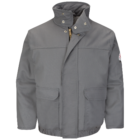 Bulwark JLR8 Heavyweight FR Insulated Bomber Jacket - Excel FR ComforTouch (HRC 4 - 34 cal)