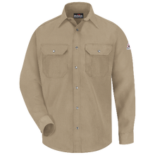 Load image into Gallery viewer, Bulwark SNS2 Mens Lightweight FR Snap Front Deluxe Uniform Shirt - Nomex IIIA (HRC 1 - 4.8 cal)
