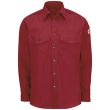 Load image into Gallery viewer, Bulwark SNS2 Mens Lightweight FR Snap Front Deluxe Uniform Shirt - Nomex IIIA (HRC 1 - 4.4 cal)
