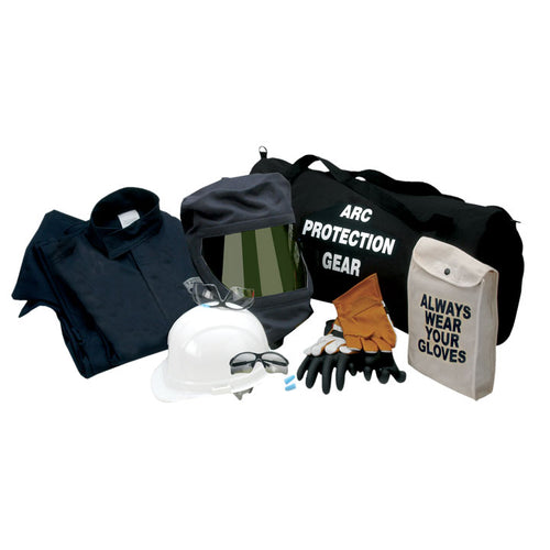 Chicago Protective Apparel AG20-JP Jacket & Pants Arc Flash Kit with Gloves (HRC 2 - 20 cal)