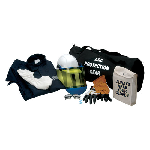 Chicago Protective Apparel AG8-JP Jacket & Pants Arc Flash Kit with Gloves (HRC 2 - 8 cal)