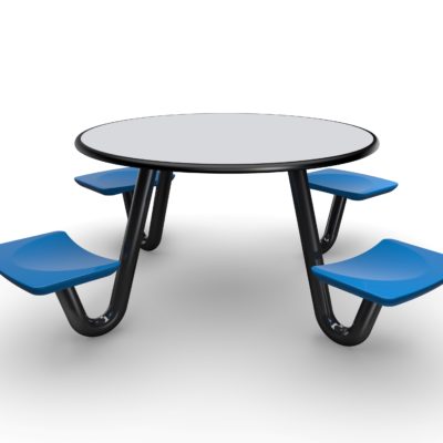 Cortech Anchor Table - 4 Seat, 42" Round Top or Square Top