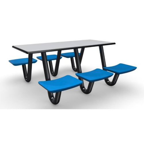 Cortech Anchor Table - 6 Seat, 30"x72" Rectangle Top