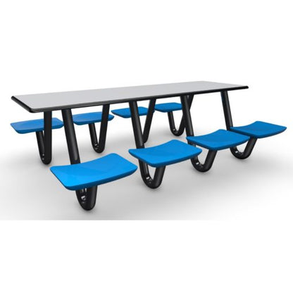 Cortech Anchor Table - 8 Seat, 30"x96" Rectangle Top
