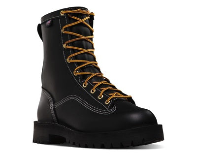 Danner 11550 Super Rain Forest 8" Work Boots with Composite Safety Toe - Black
