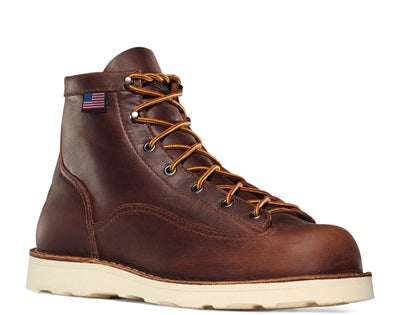 Danner 15552 Bull Run 6" Work Boots - Brown