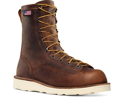 Danner 15556 Bull Run 8" Work Boots - Brown