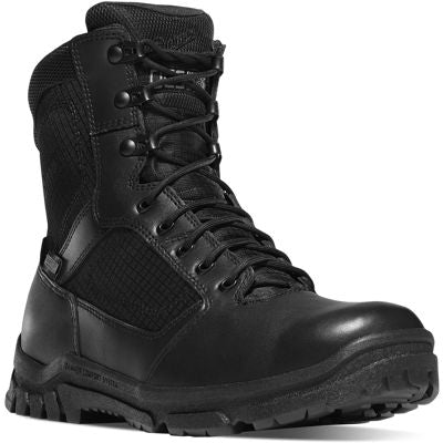Danner 23824 Lookout 8" Tactical Boots with Side-Zip - Black