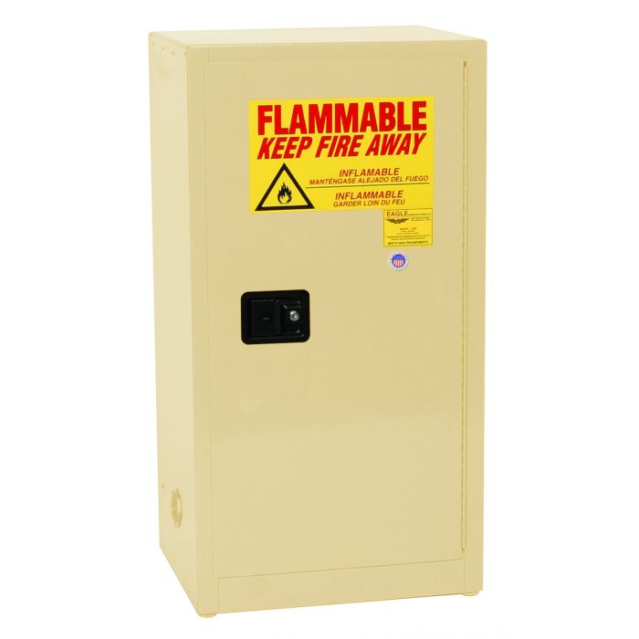 Eagle 1906X Manual Closure Flammable Liquid Storage Cabinet - 16 Gallon