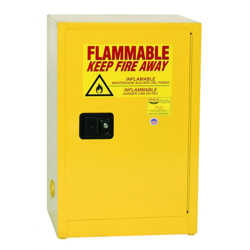 Eagle 1924X Self-Closing Flammable Liquid Storage Cabinet - 12 Gallon