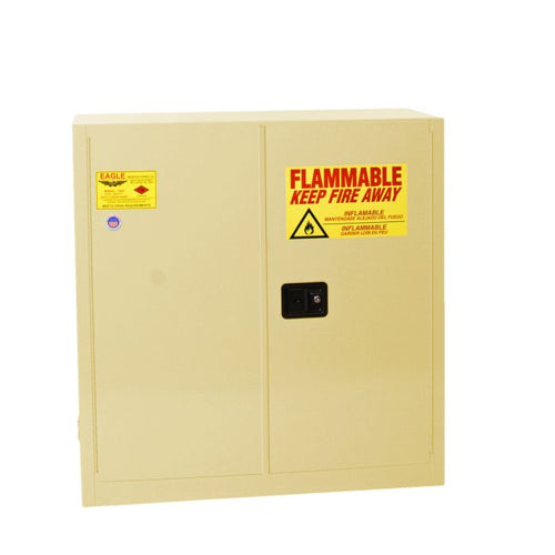 Eagle 1930X Sliding Closure Flammable Liquid Storage Cabinet - 30 Gallon