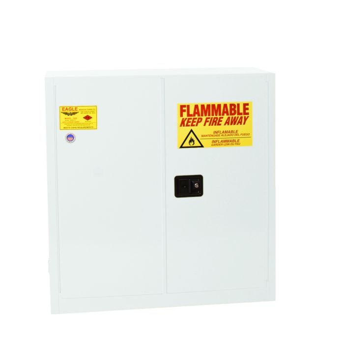 Eagle 1932X Manual Closure Flammable Liquid Storage Cabinet - 30 Gallon